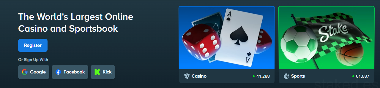 Staked Casino Bono de Bienvenida